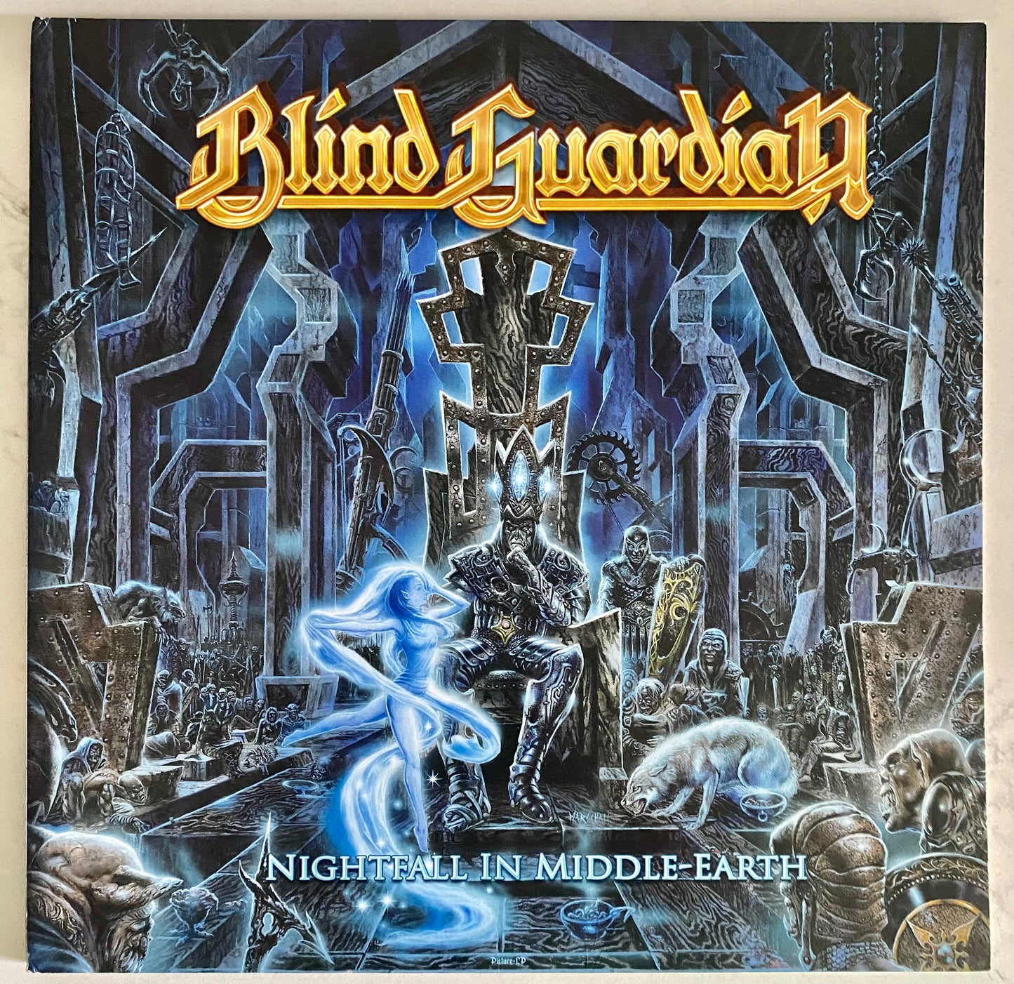 Blind Guardian - Nightfall In Middle-Earth (2xLP, Album, Pic, RE, RM). ROCK