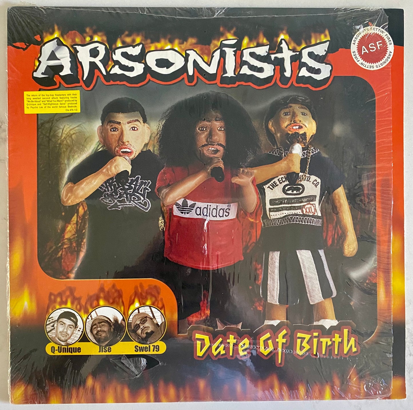 The Arsonists - Date Of Birth (2xLP, Album). HIP-HOP