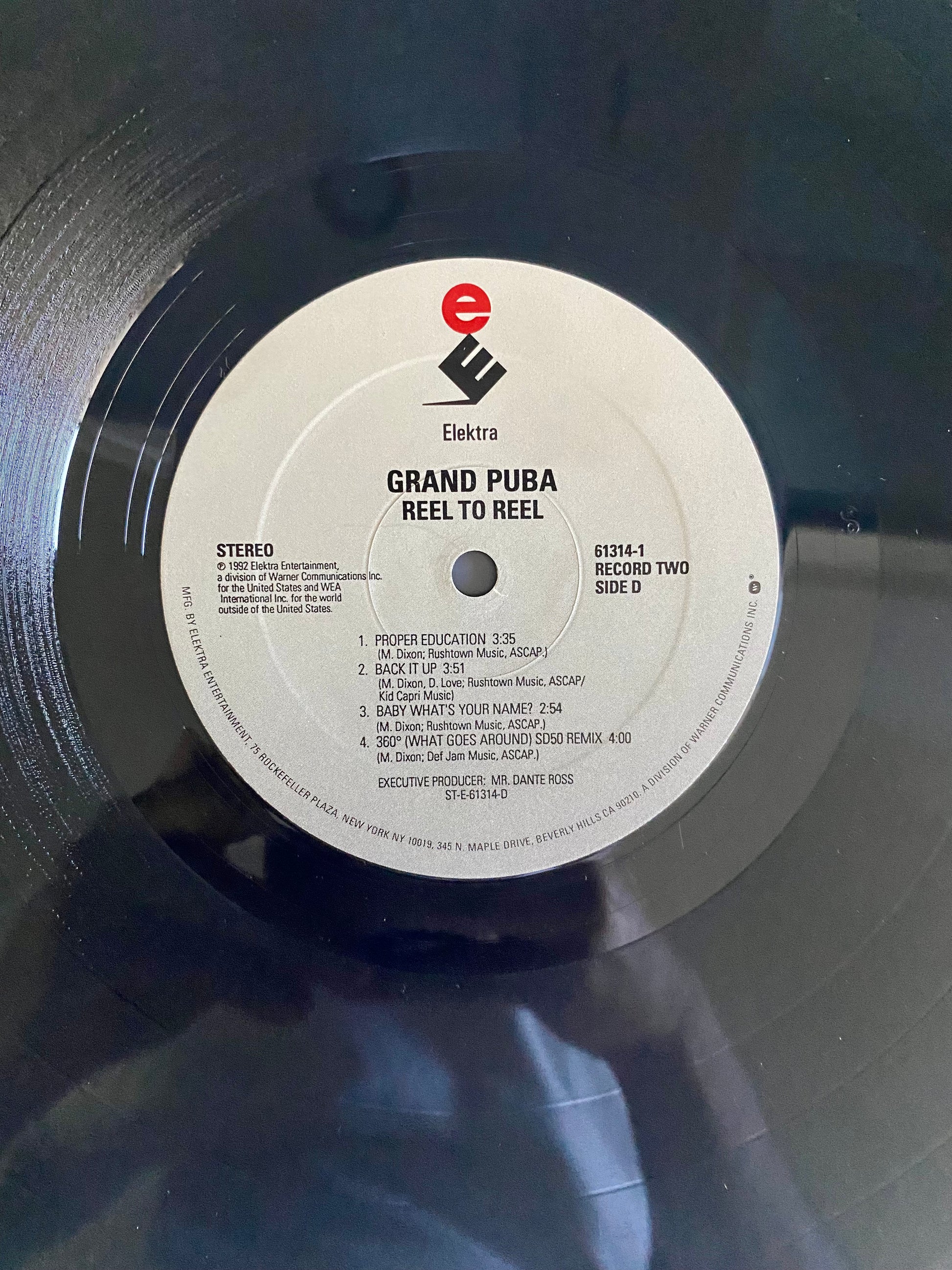 Grand Puba - Reel To Reel (2xLP, Album). HIP-HOP – SHOES ON A WIRE