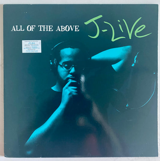 J-Live - All Of The Above (2xLP, Album). HIP-HOP