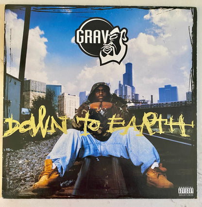 Grav - Down To Earth (LP, Album). HIP-HOP