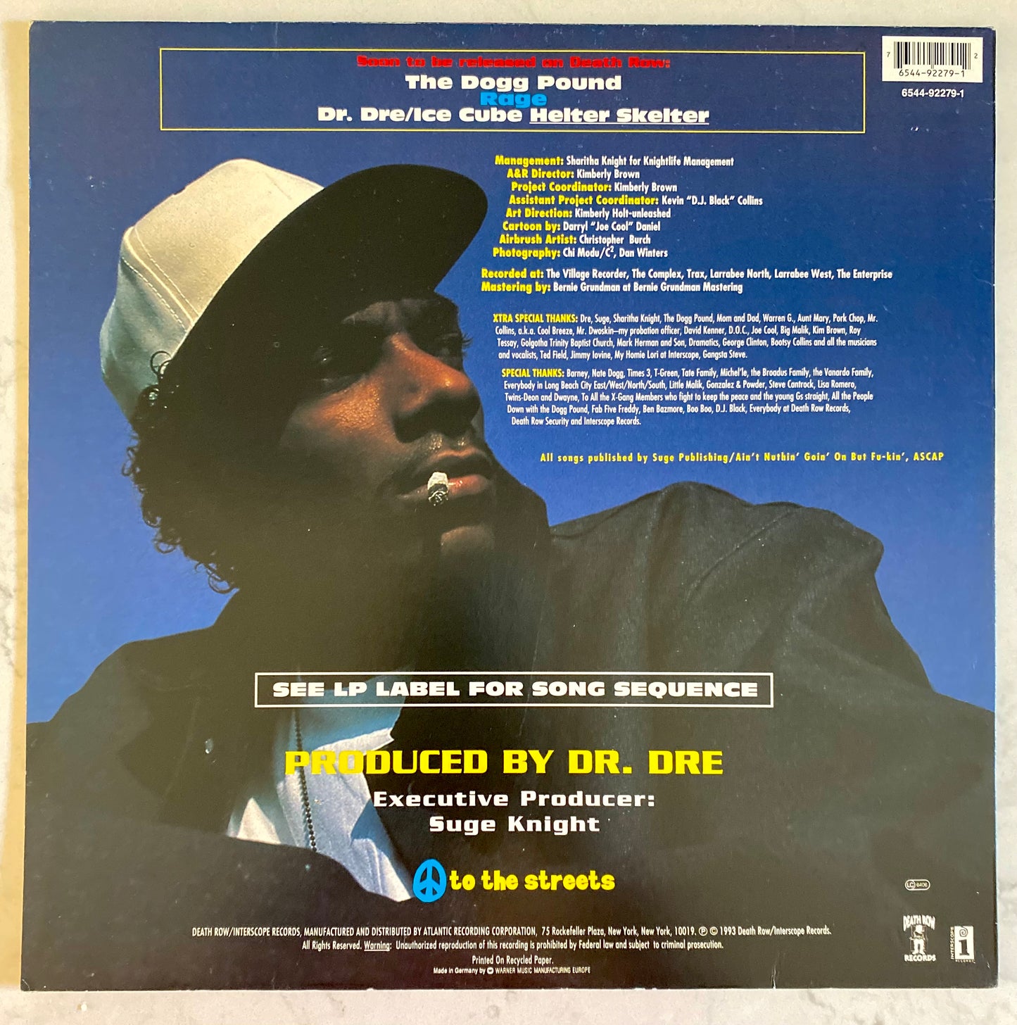 Snoop Doggy Dogg* - Doggystyle (LP, Album). HIP-HOP
