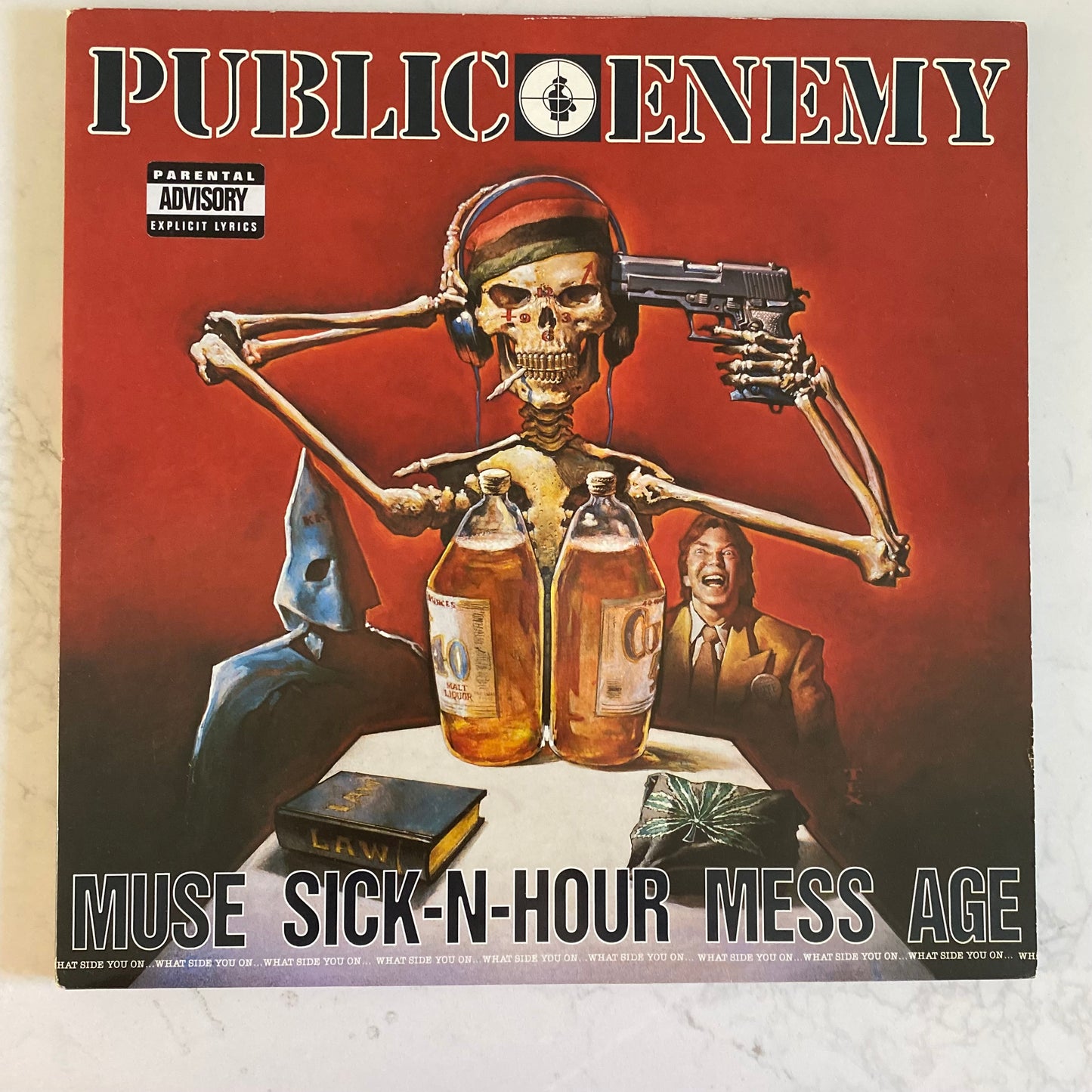 Public Enemy - Muse Sick-N-Hour Mess Age (2xLP, Album). HIP-HOP