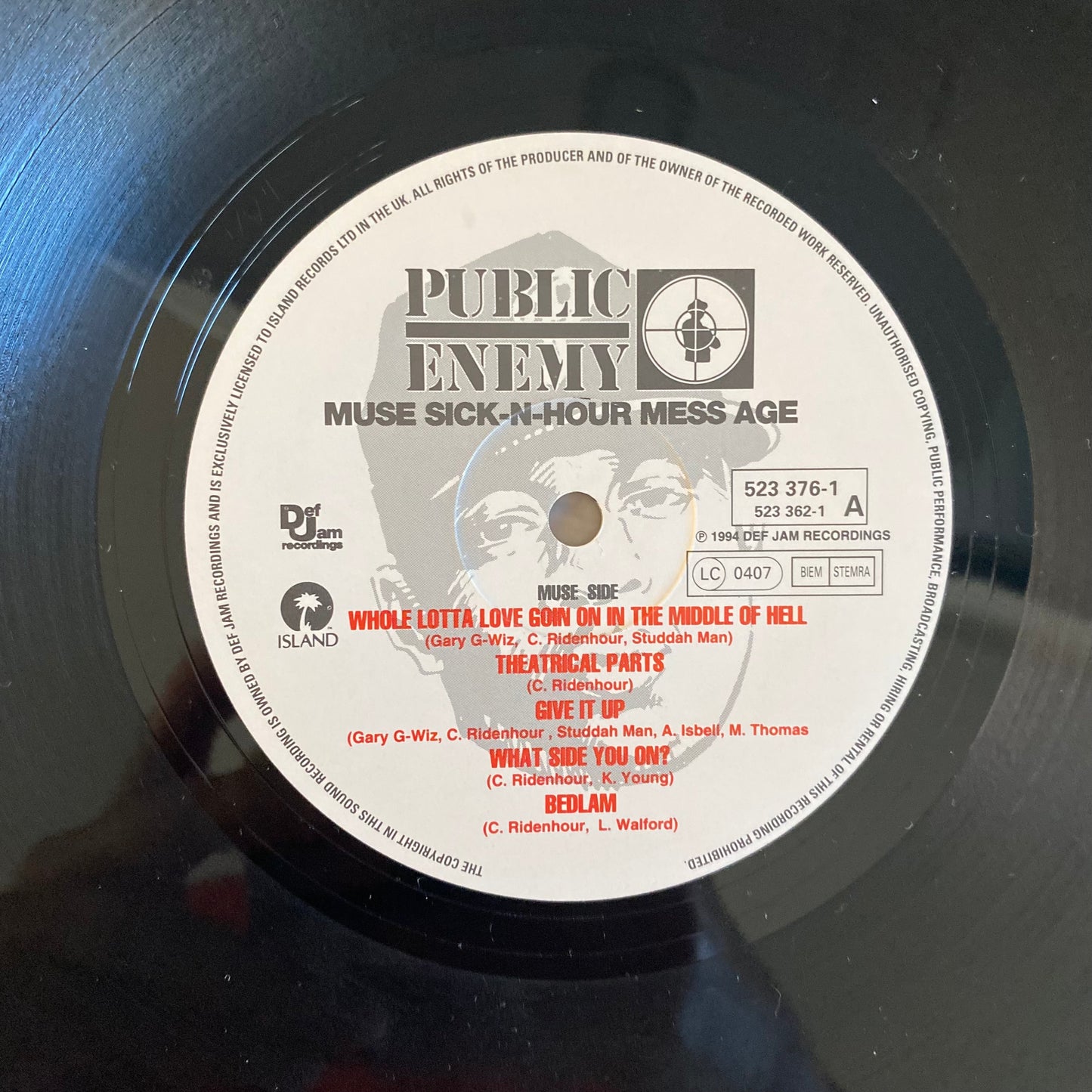 Public Enemy - Muse Sick-N-Hour Mess Age (2xLP, Album). HIP-HOP