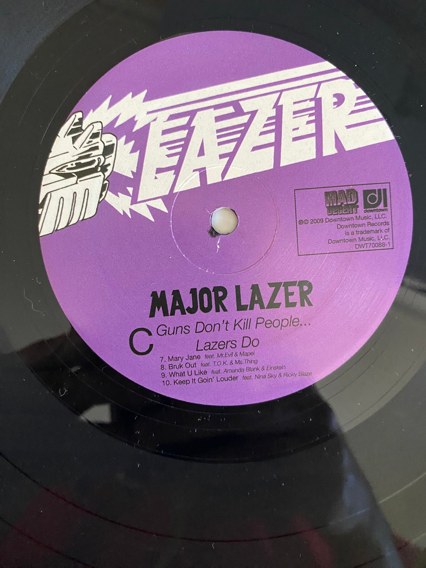 Major Lazer - Guns Don't Kill People... Lazers Do (2xLP, Album). ELECTRONIC