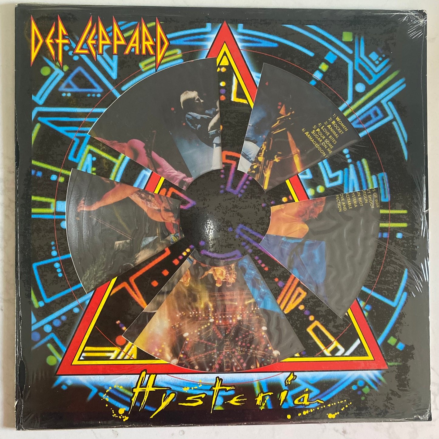 Def Leppard - Hysteria (LP, Album, Pic). SEALED!! ROCK