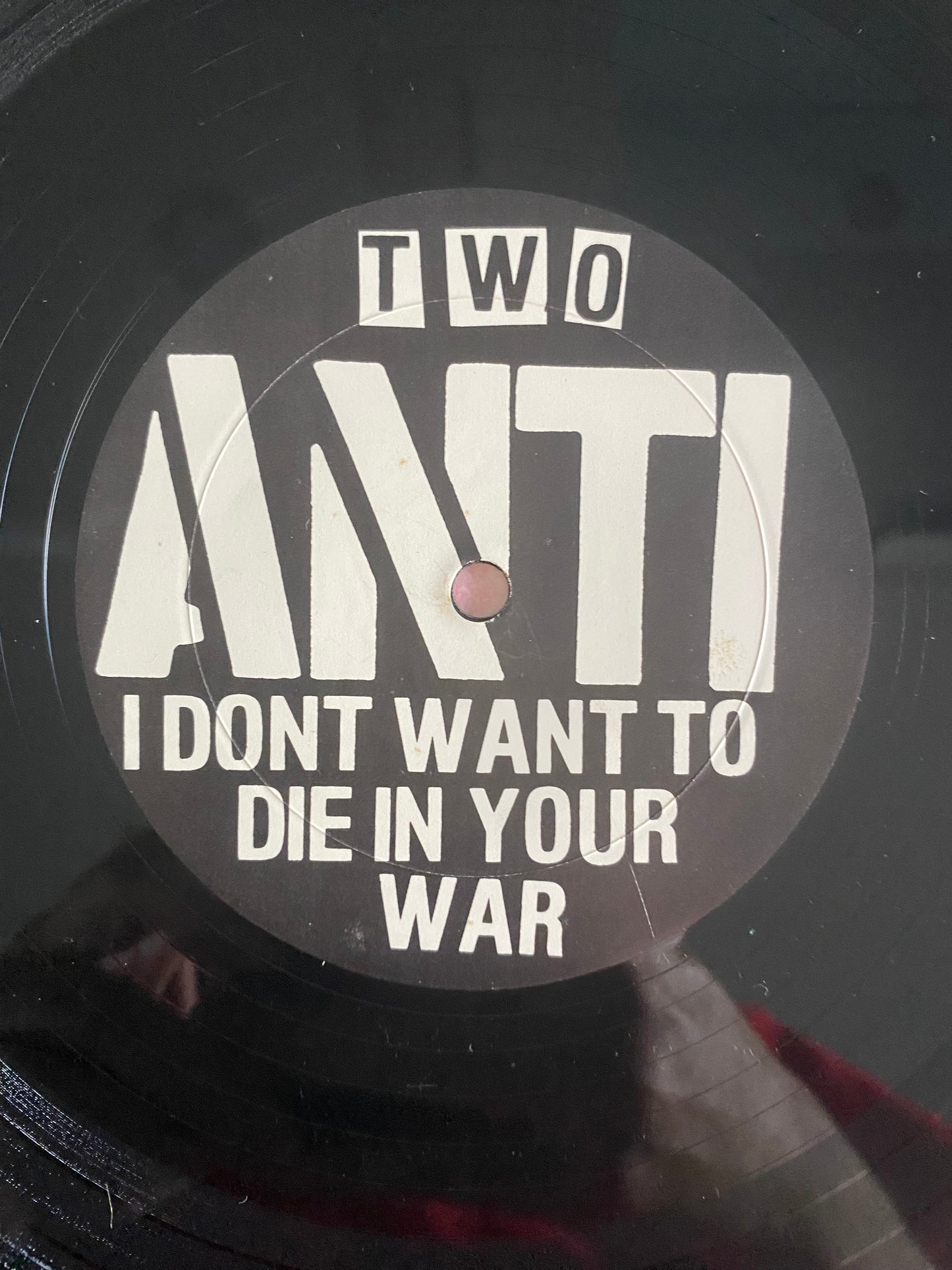 Anti (6) - I Don't Want To Die In Your War (LP, Album, Fir). ROCK