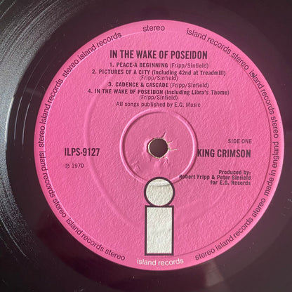 King Crimson - In The Wake Of Poseidon (LP, Album, Tex). ROCK