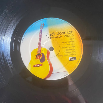 Jack Johnson - In Between Dreams (LP, Album, 180). ROCK