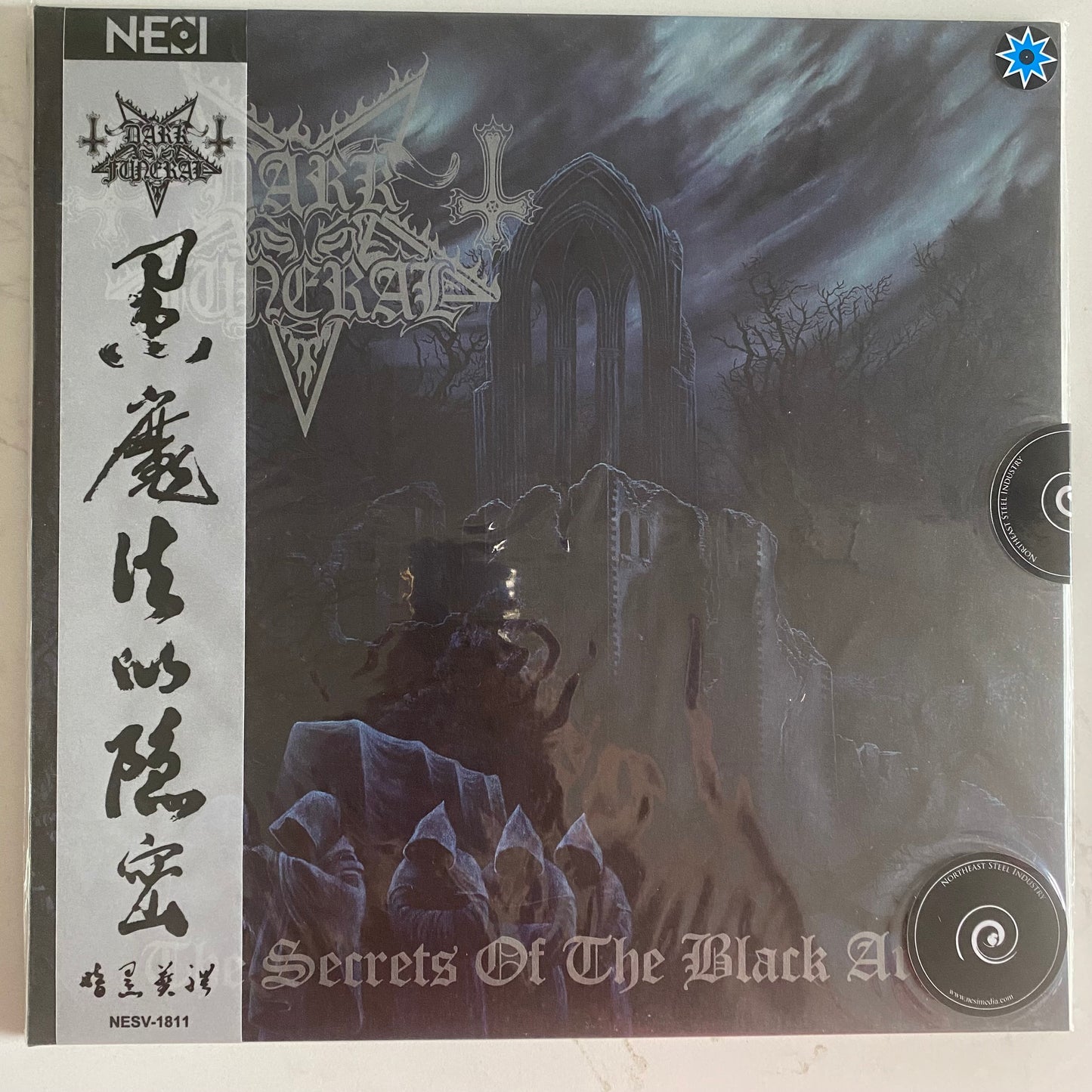 Dark Funeral - The Secrets Of The Black Arts (LP, Album, Ltd, Num, RE, Bla). SEALED! ROCK