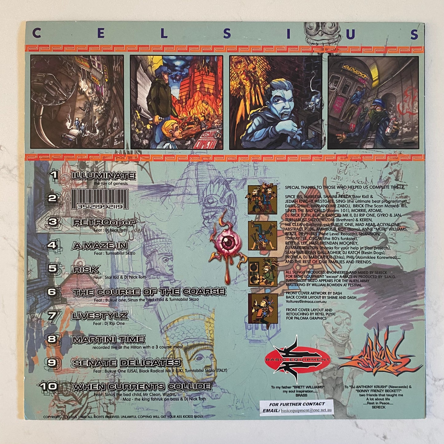 Celsius (2) - Celsius (LP, Album). HIP-H0P