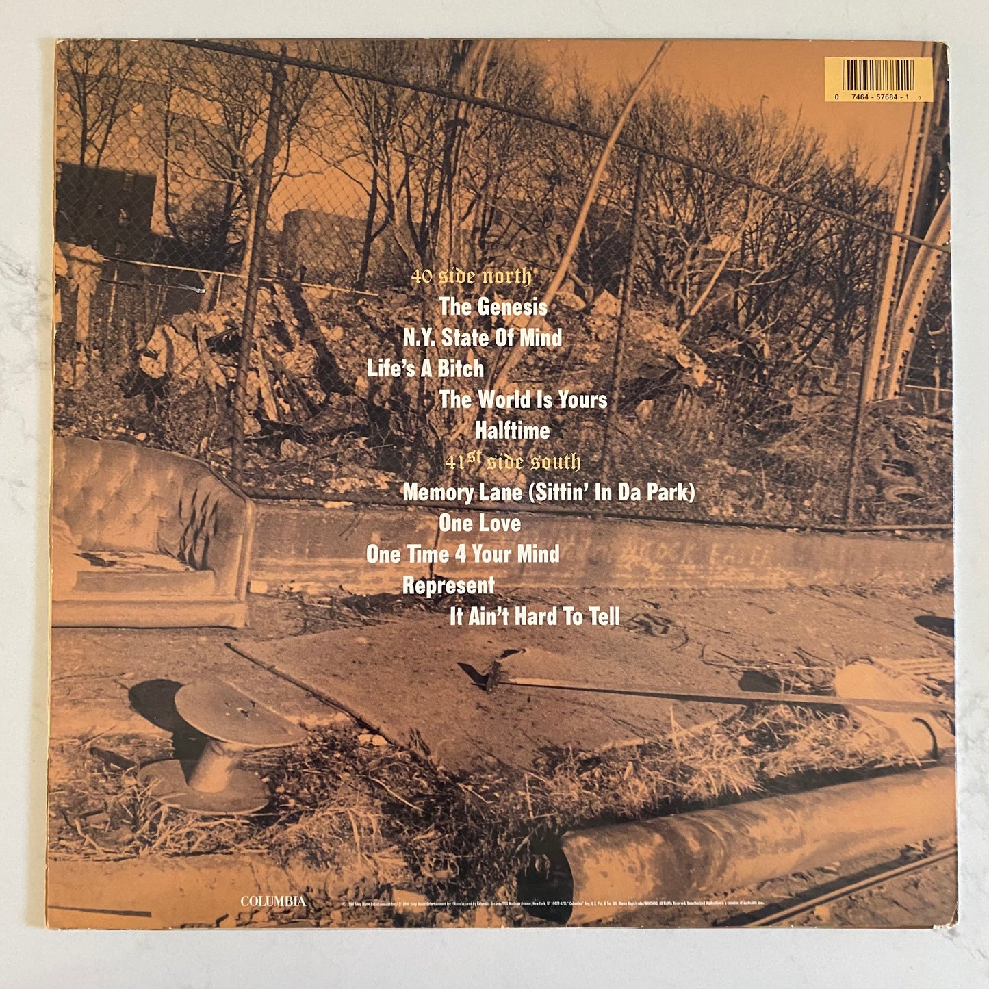 Nas - Illmatic (LP, Album). HIP-HOP