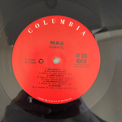 Nas - Illmatic (LP, Album). HIP-HOP