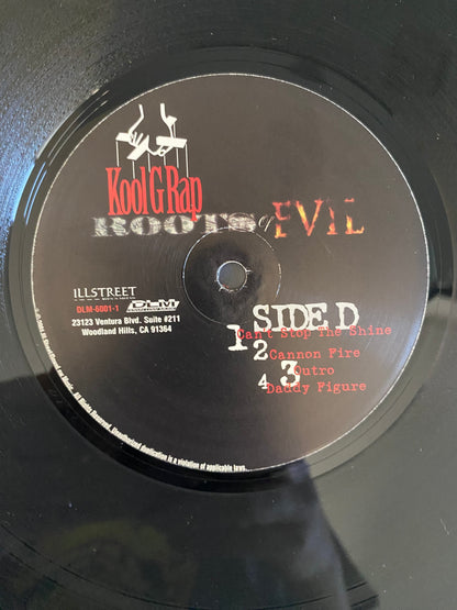 Kool G Rap - Roots Of Evil (2xLP, Album). HIP-HOP