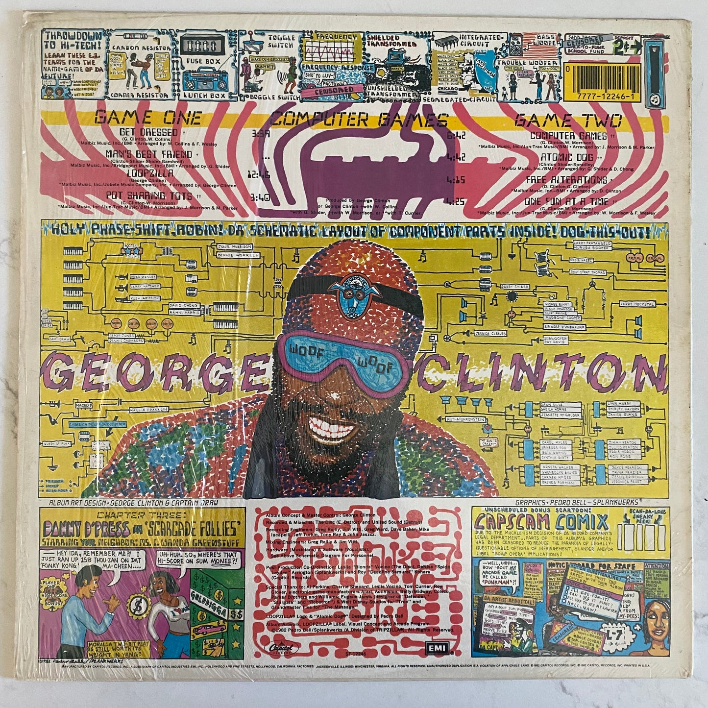 George Clinton - Computer Games (LP, Album, Jac). FUNK
