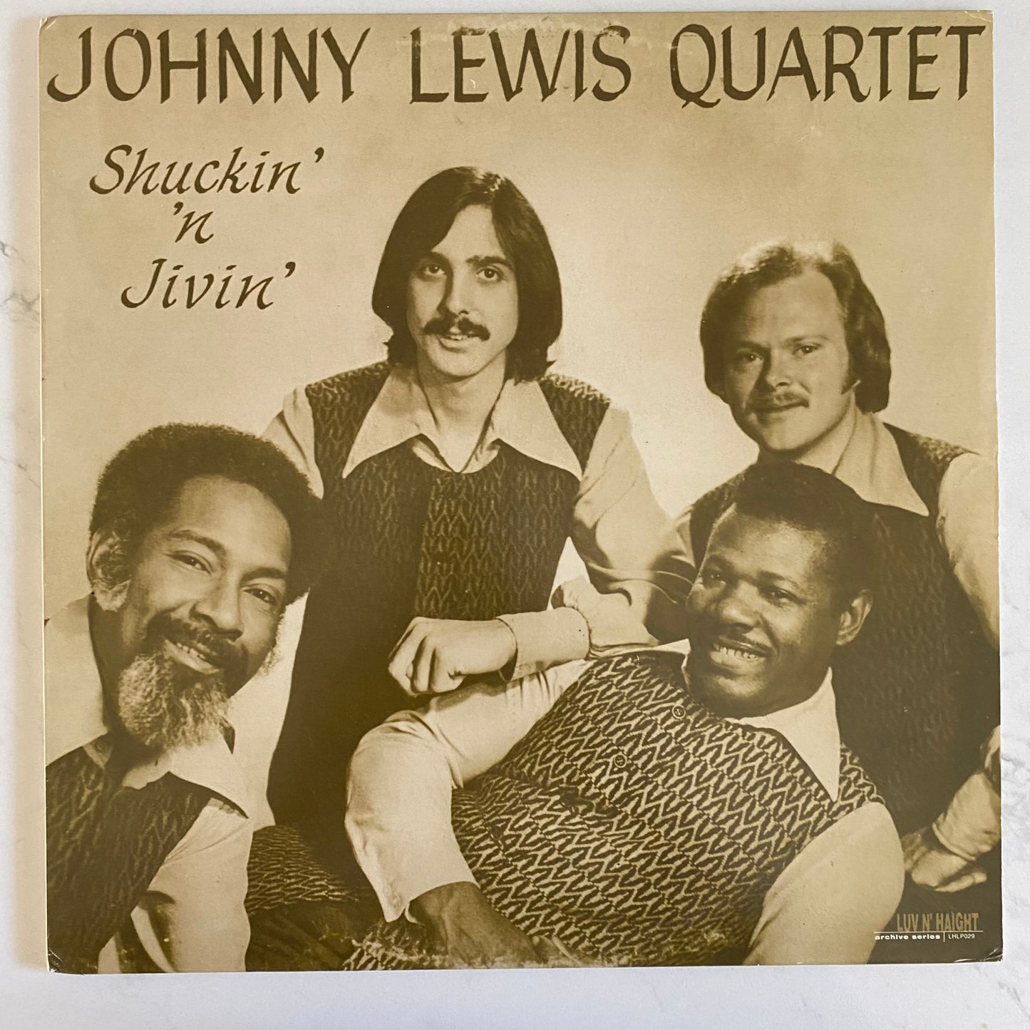 Johnny Lewis Quartet - Shuckin' 'N Jivin' (LP, Album, RE, RM). FUNK