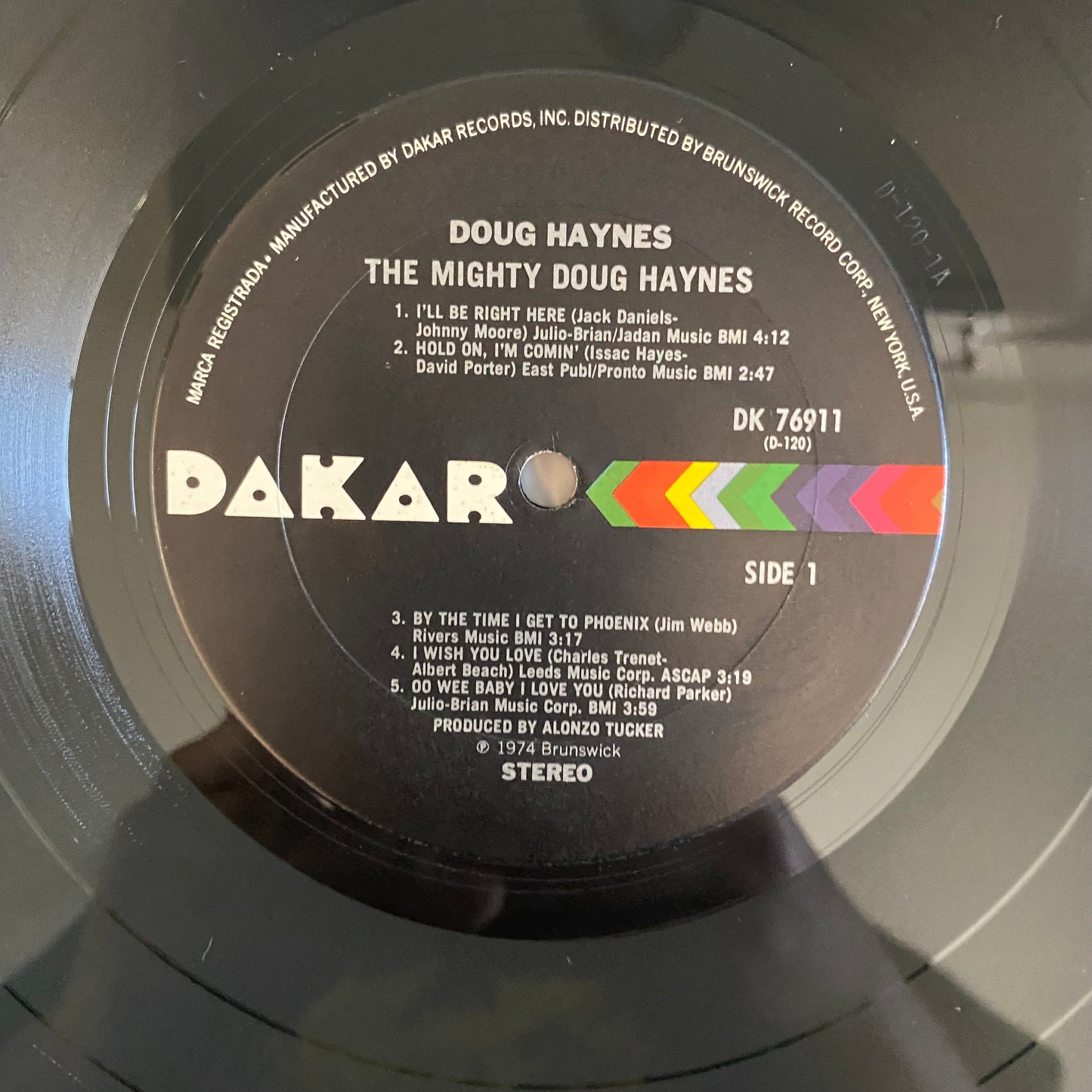 Doug Haynes (2) - Mighty Doug Haynes (LP, Album). FUNK