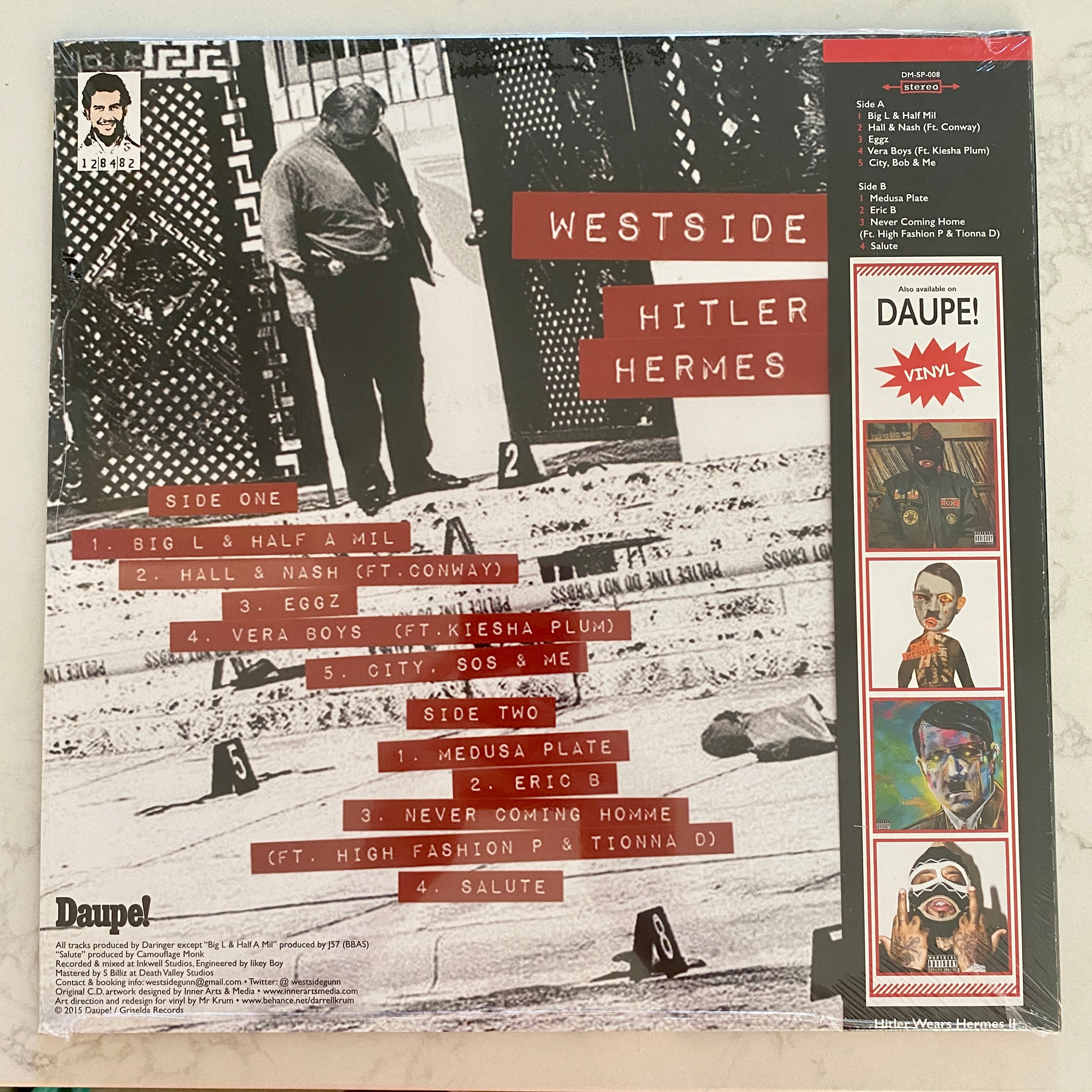 Westside Gunn* – Hitler Wears Hermes II.Vinyl, 12