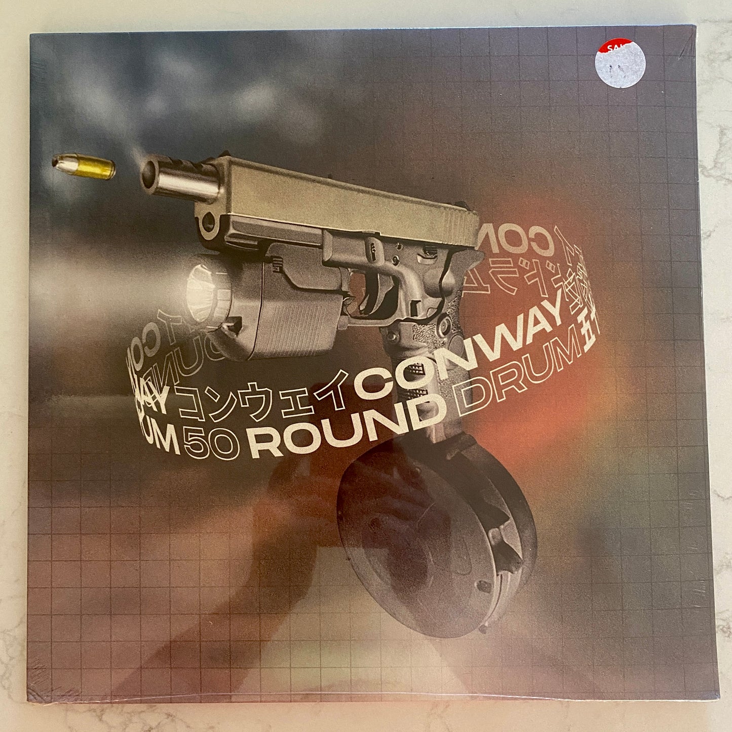 Conway (6) - 50 Round Drum (3xLP, Ltd, Mixtape, Red). SEALED! HIP-HOP