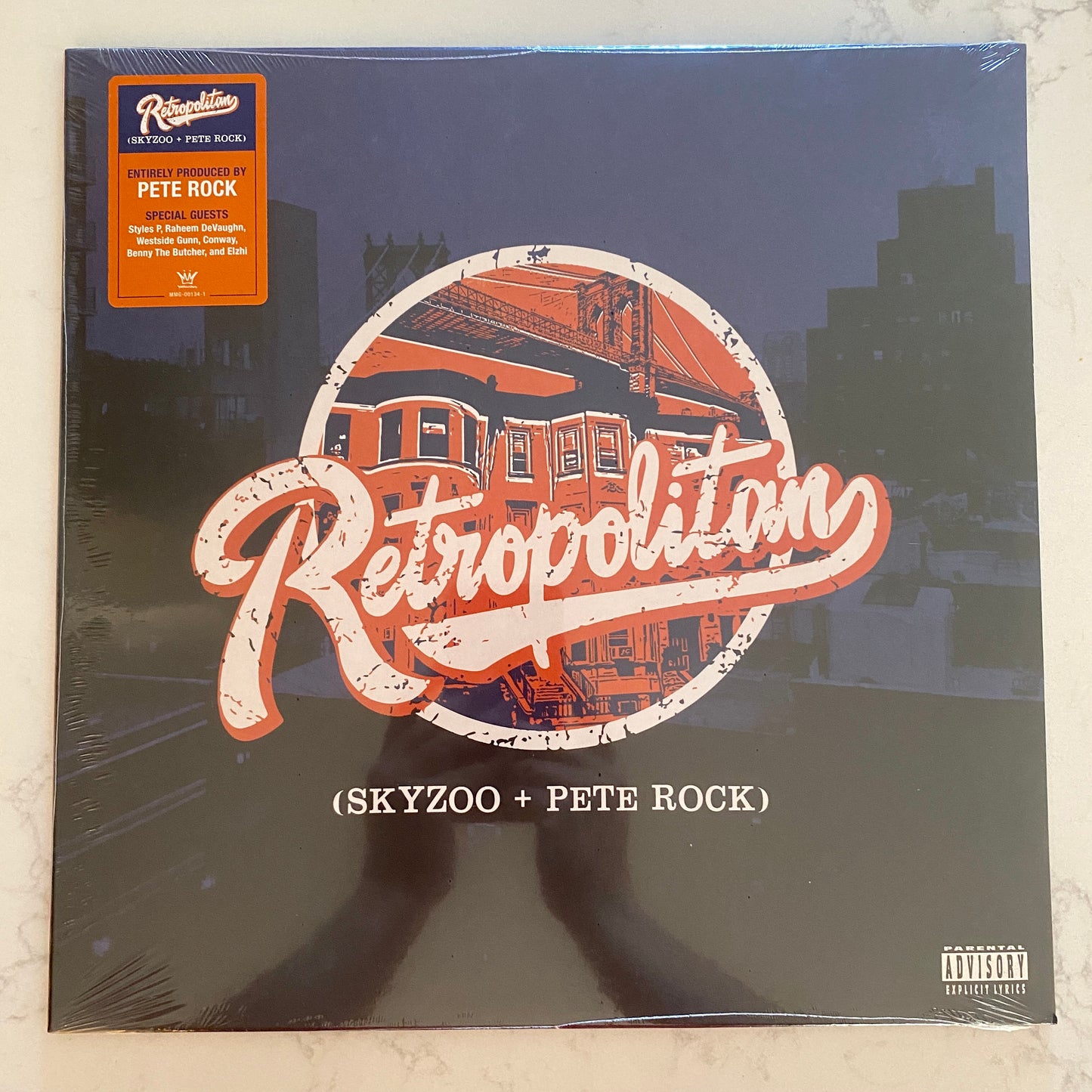 Skyzoo + Pete Rock - Retropolitan (LP, Album, Ltd, Blu) SEALED! HIP-HOP