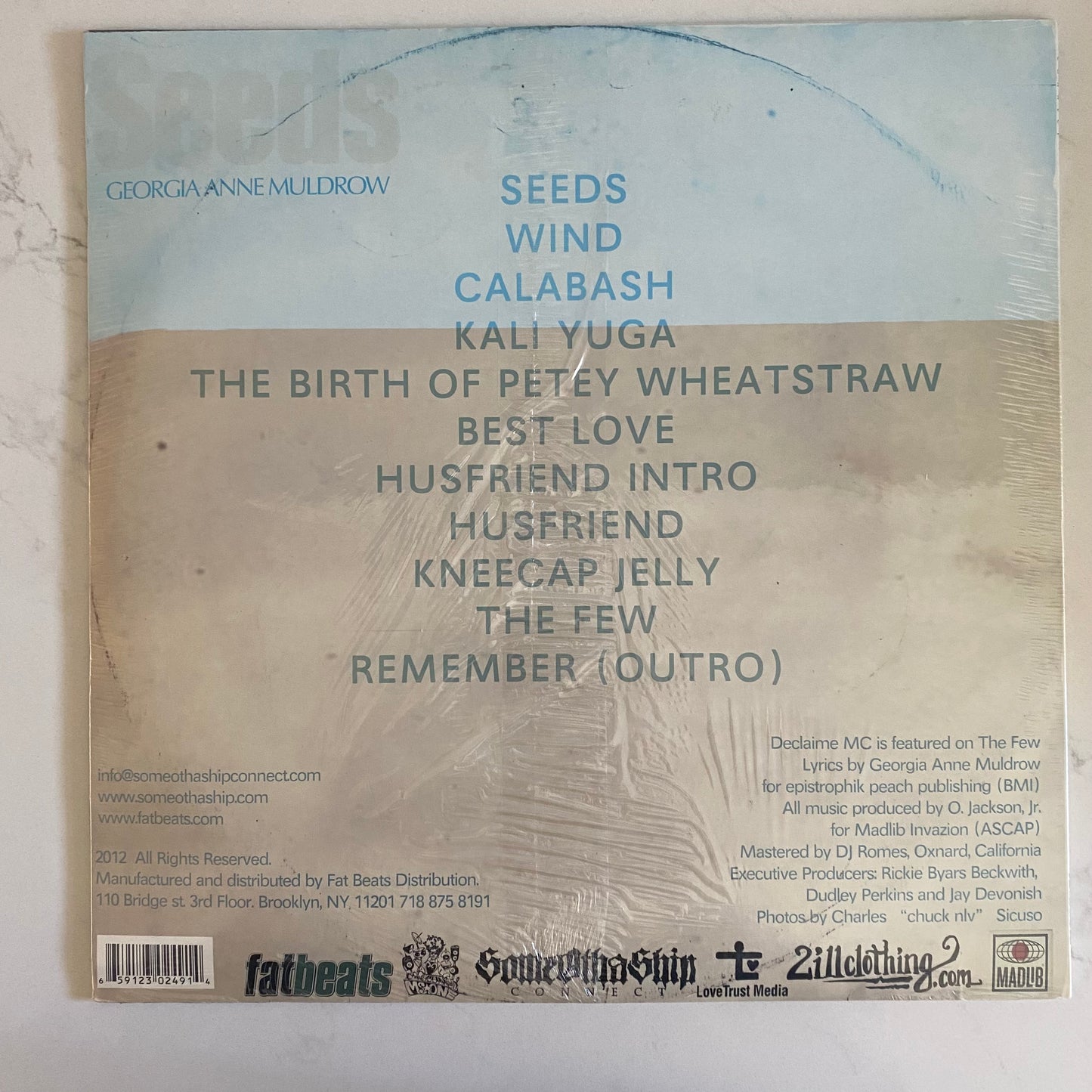 Georgia Anne Muldrow - Seeds (2xLP, Album). SEALED! FUNK