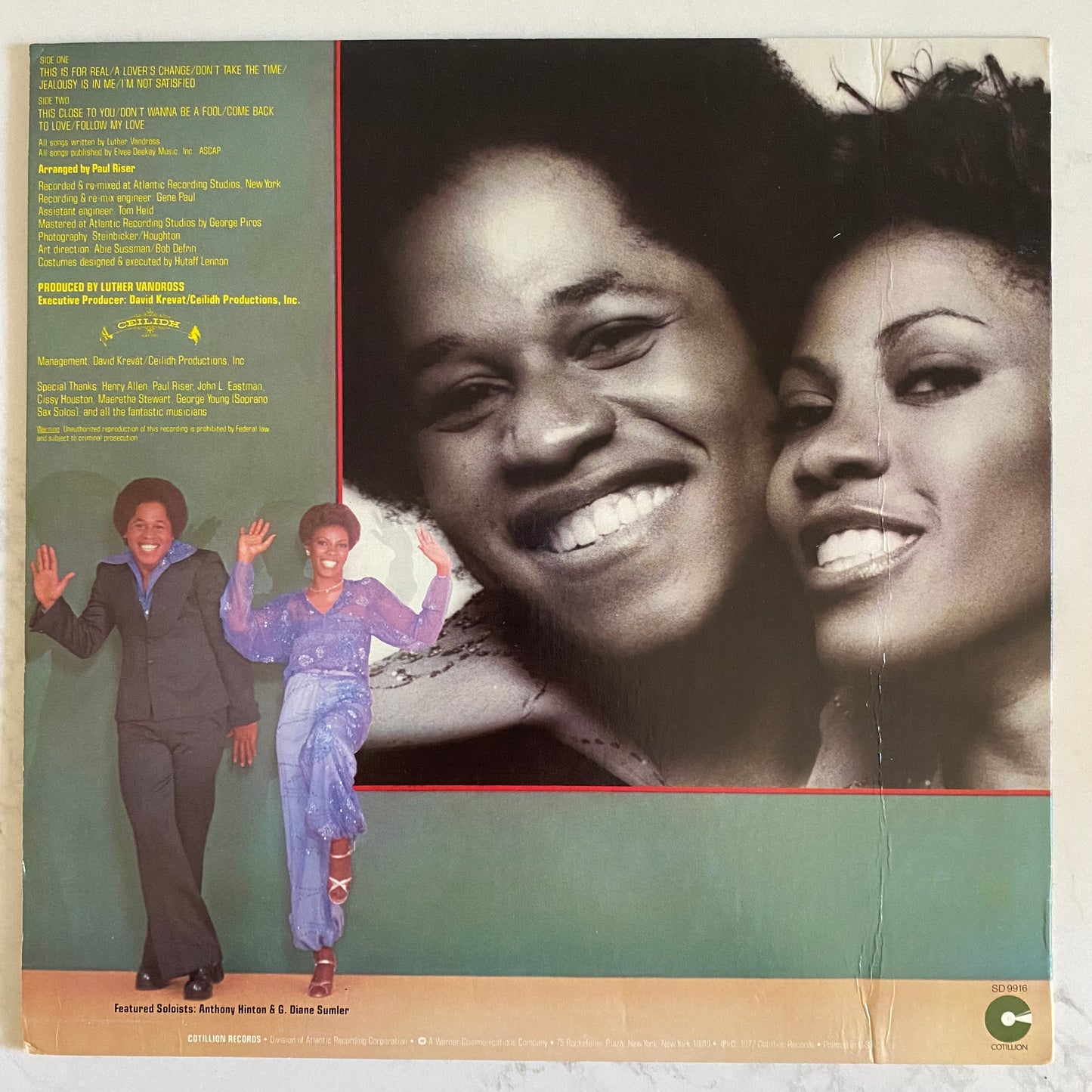 Luther - This Close To You (LP, Album, PRC). FUNK