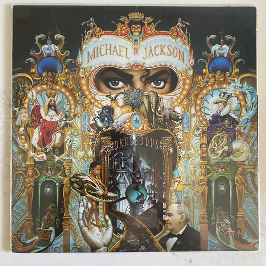 Michael Jackson - Dangerous (2xLP, Album). FUNK