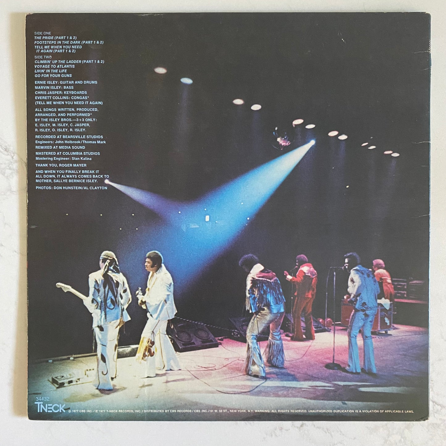 The Isley Brothers - Go For Your Guns (LP, Album, San). HIP-HOP