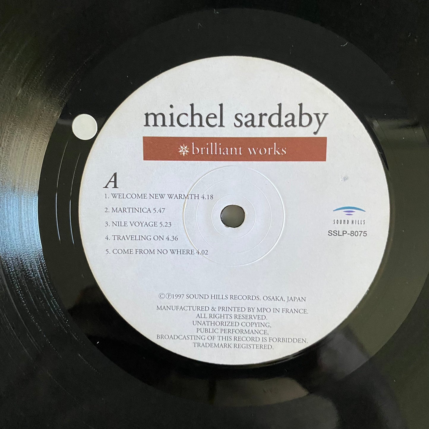 Michel Sardaby - Brilliant Works (LP, Comp). JAZZ