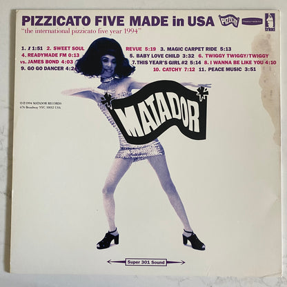 Pizzicato Five - Made In USA (LP, Comp). ELECTRONIC