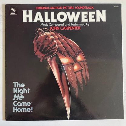 John Carpenter - Halloween (Original Motion Picture Soundtrack) (LP, Album). ELECTRONIC