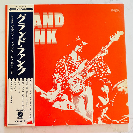 Grand Funk Railroad - Grand Funk (LP, Album, Red). ROCK