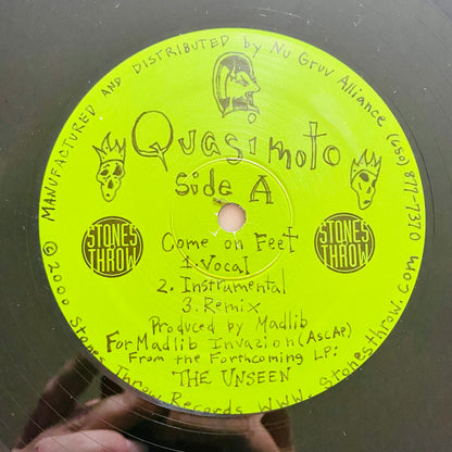 Quasimoto - Come On Feet (12", Single). 12" HIP-HOP