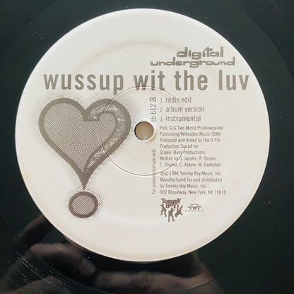 Digital Underground - Wussup Wit The Luv (12", Promo). 12" HIP-HOP