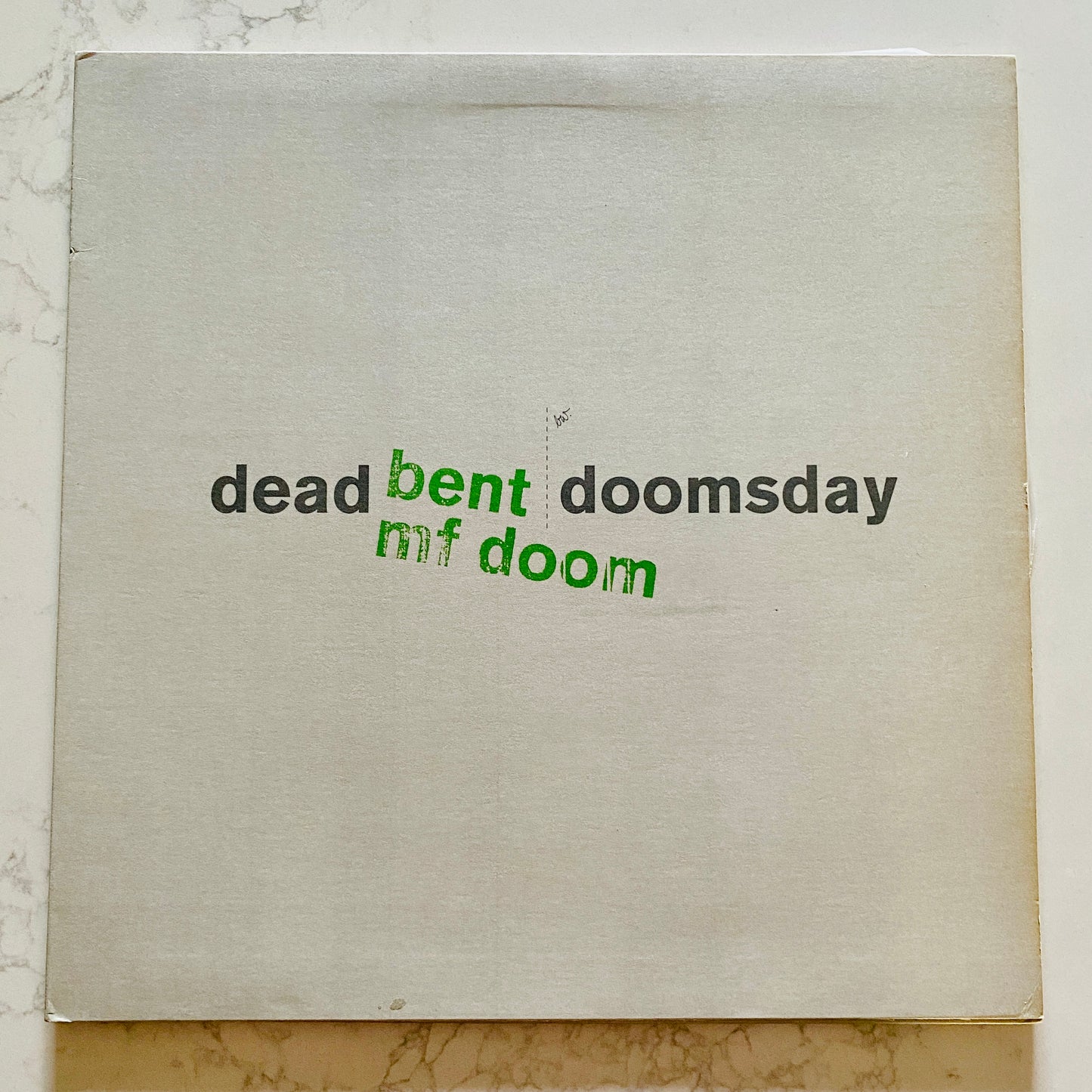 MF Doom - Dead Bent / Doomsday (12"). 12" HIP-HOP