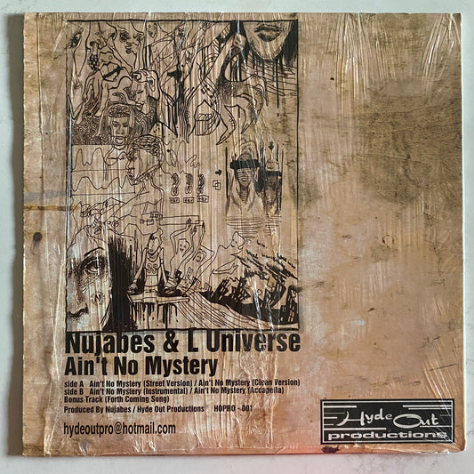 Nujabes Featuring L-Universe* - Ain't No Mystery (12"). 12" HIP-HOP