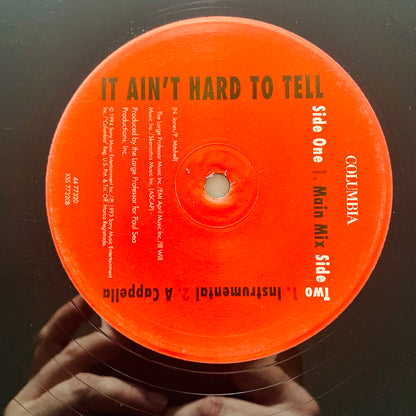 Nas - It Ain't Hard To Tell (12", Single). 12" HIP-HOP