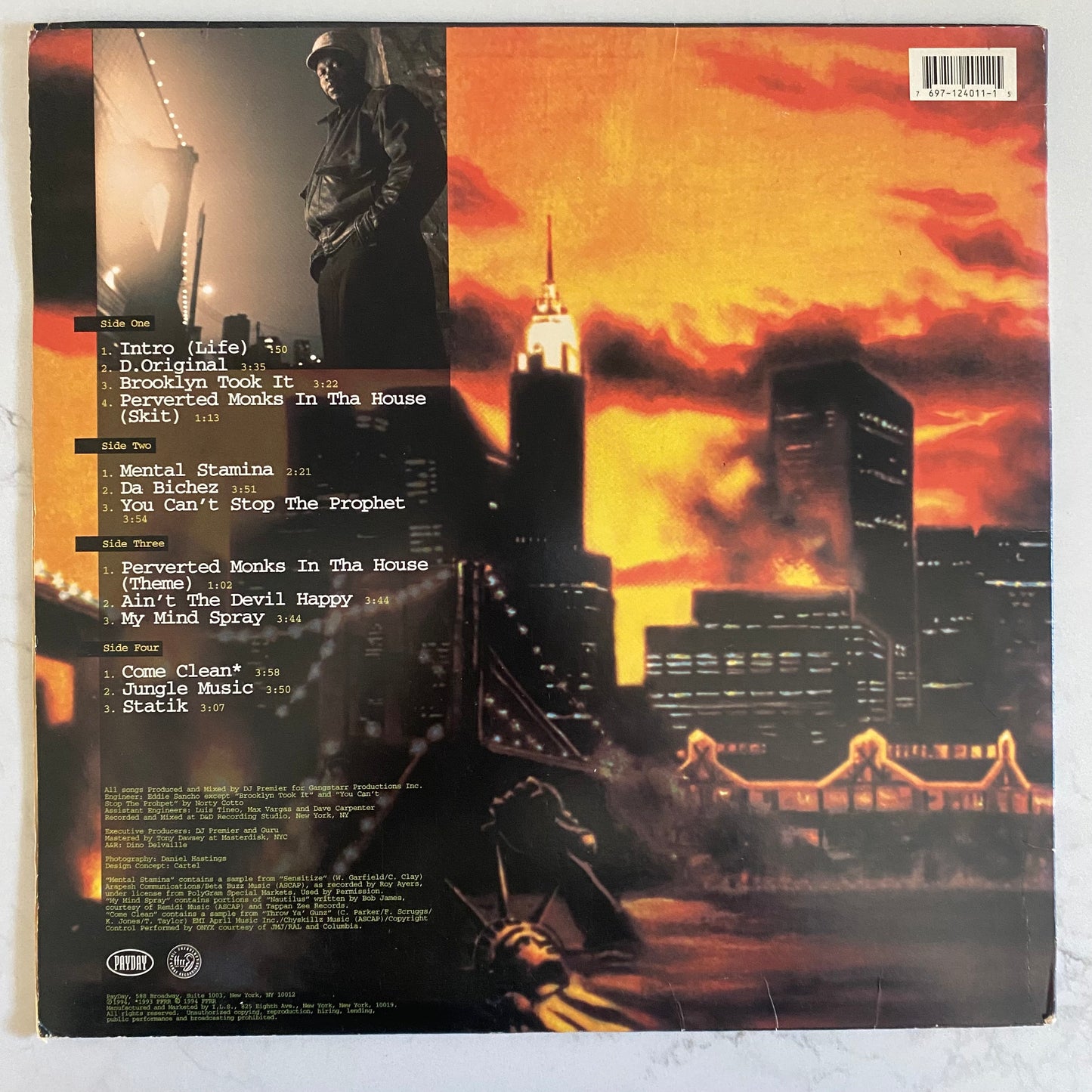 Jeru The Damaja - The Sun Rises In The East (2xLP, Album, Ltd).  HIP-HOP