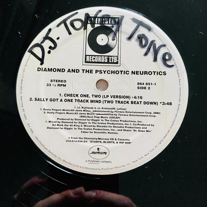 Diamond* And The Psychotic Neurotics - Sally Got A One Track Mind (12", Single). 12" HIP-HOP