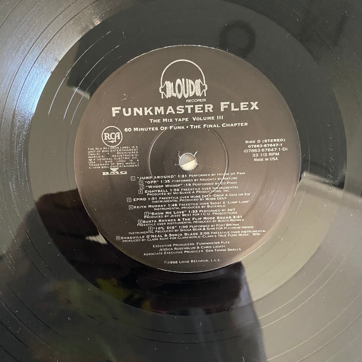 Funk Master Flex* - The Mix Tape Volume III 60 Minutes Of Funk (The Final Chapter) (2xLP, Mixed, Mixtape).HIP-HOP