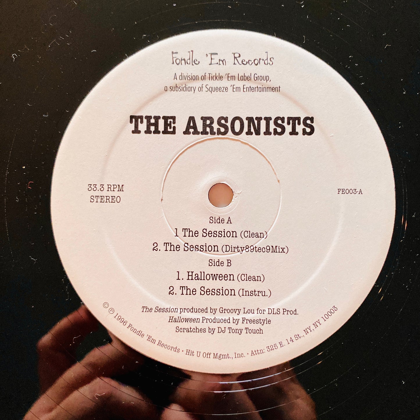The Arsonists - The Session (12"). 12" HIP-HOP