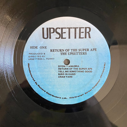 The Upsetters - Return Of The Super Ape (LP, Album, RE).  REGGAE