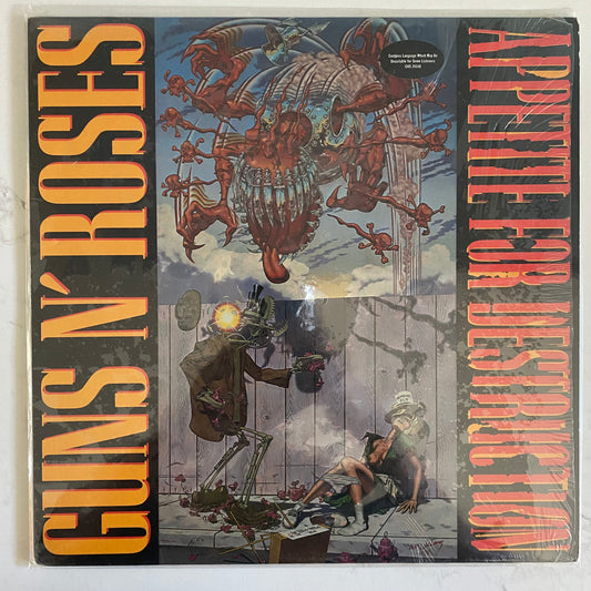 Guns N' Roses - Appetite For Destruction (LP, Album, Unc).  ROCK