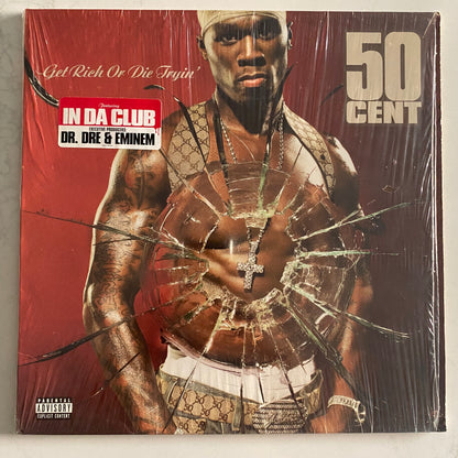 50 Cent - Get Rich Or Die Tryin' (2xLP, Album). HIP-HOP