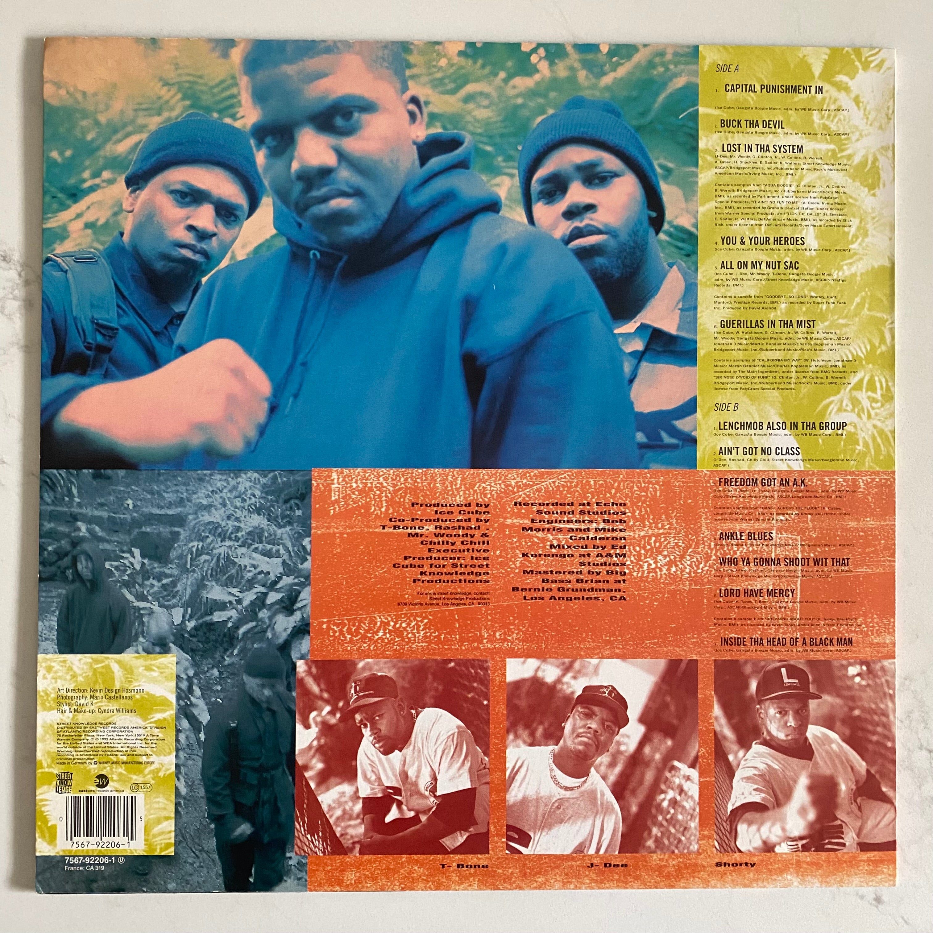 Da Lench Mob - Guerillas In Tha Mist (LP, Album). HIP-HOP