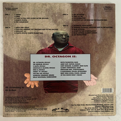 Dr. Octagon - Dr. Octagon (2xLP, Album, RE, Unofficial). HIP-HOP