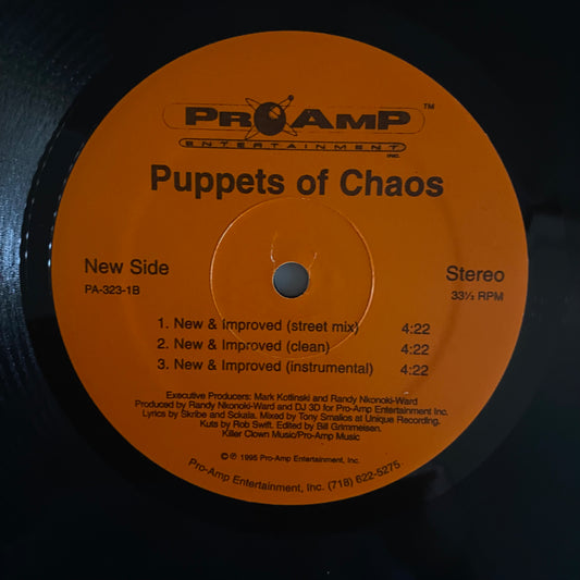 Puppets Of Chaos - Tru Dat / New & Improved (12"). 12" HIP-HOP