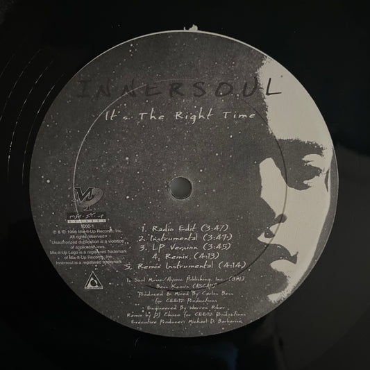 Innersoul - It's The Right Time (12"). 12" HIP-HOP