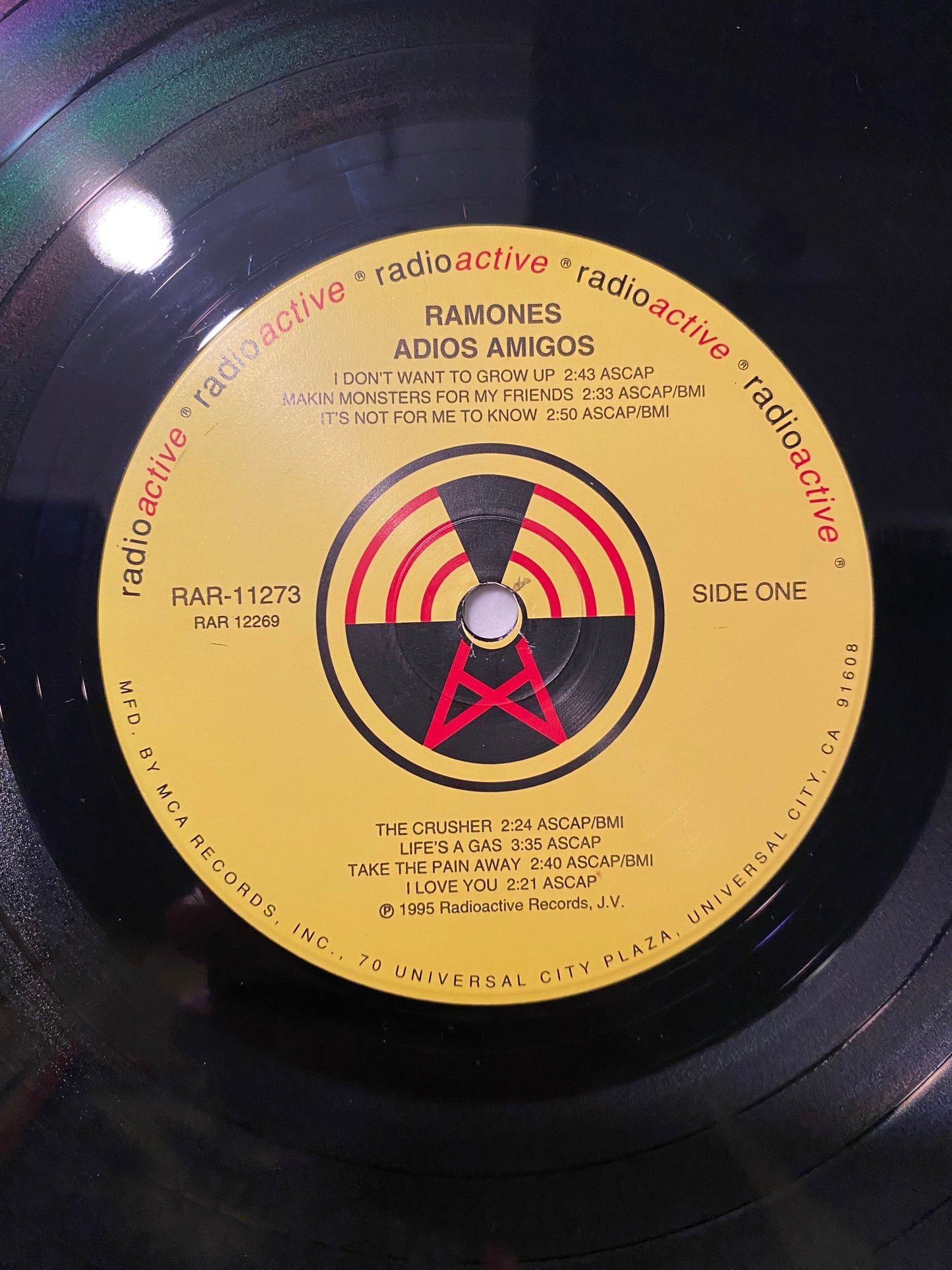 Ramones - ¡Adios Amigos! (LP, Album). PUNK