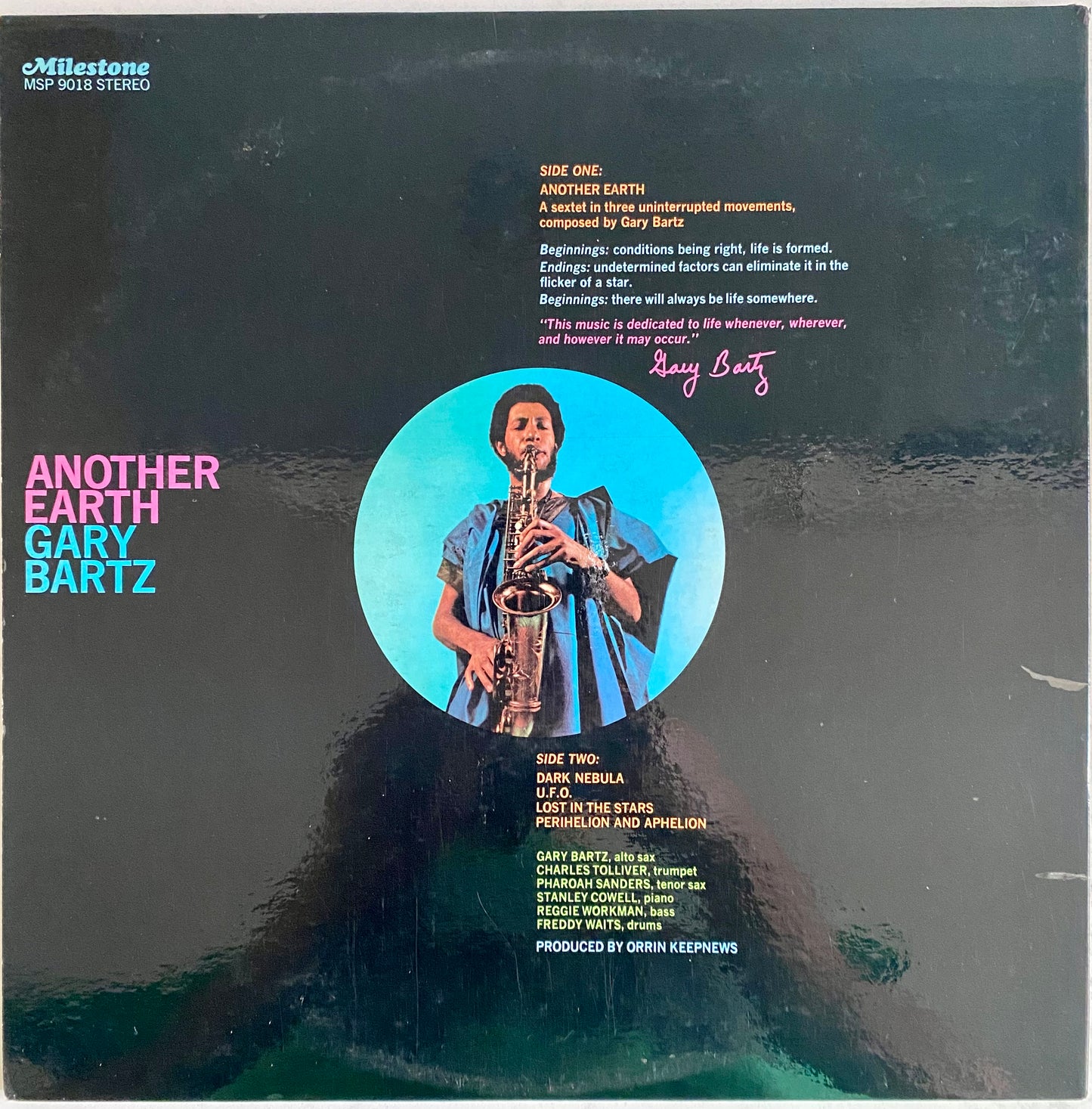 Gary Bartz - Another Earth (LP, Album). JAZZ